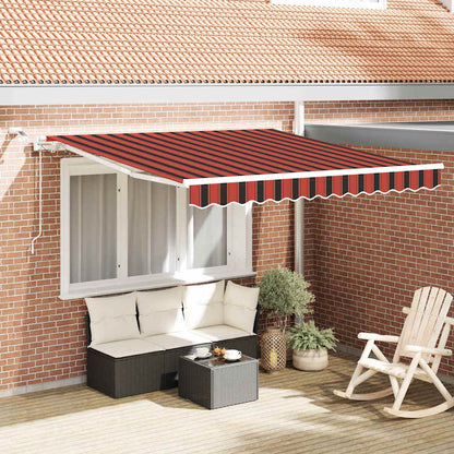 Tenda Retrattile arancione e marrone 300 x 250 cm