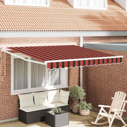 Tenda Retrattile arancione e marrone 300 x 250 cm