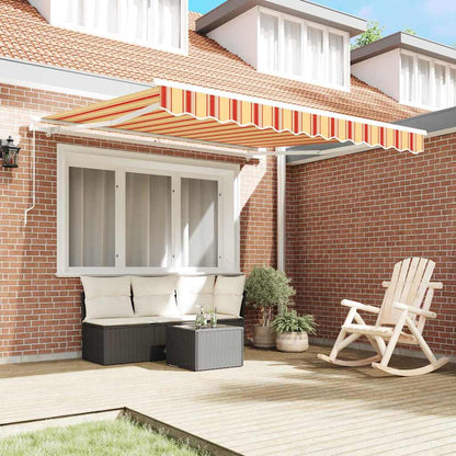 Tenda Retrattile Giallo e Arancione 300 x 250 cm