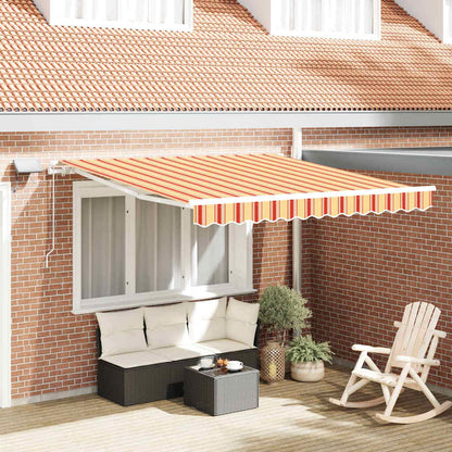 Tenda Retrattile Giallo e Arancione 300 x 250 cm