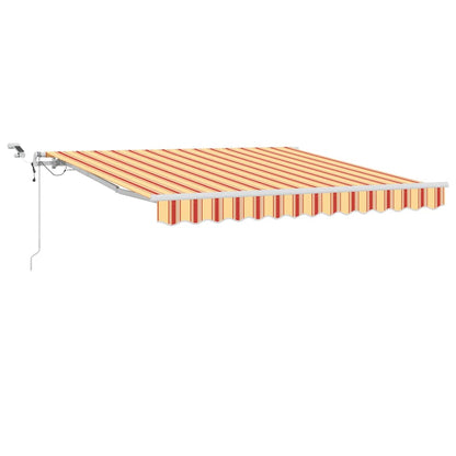 Tenda Retrattile Giallo e Arancione 300 x 250 cm