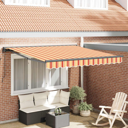Tenda Retrattile Multicolore 300 x 250 cm Poliestere e Metallo