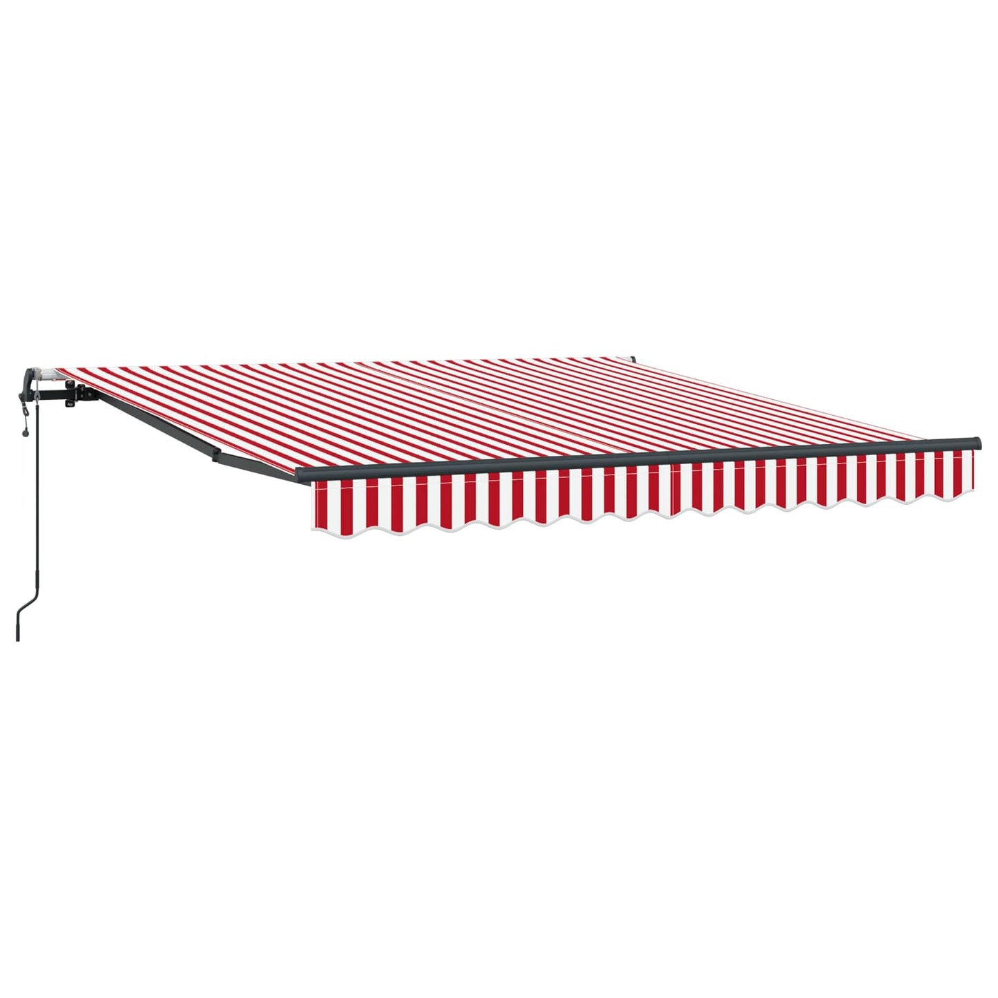 Tenda Retrattile Rosso e Bianco 300 x 250 cm