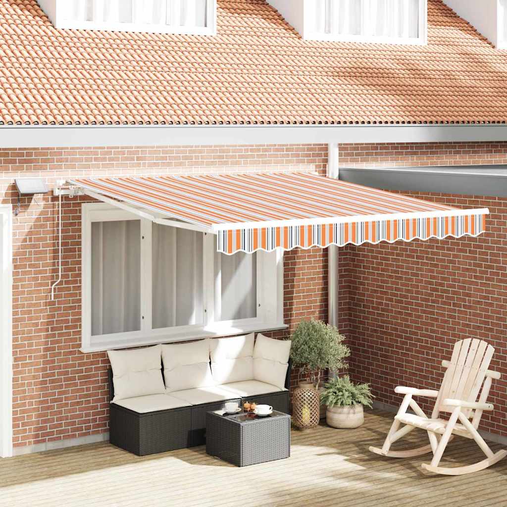 Tenda Retrattile Multicolore 300 x 250 cm Tessuto e acciaio