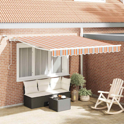Tenda Retrattile Multicolore 300 x 250 cm Poliestere e Metallo