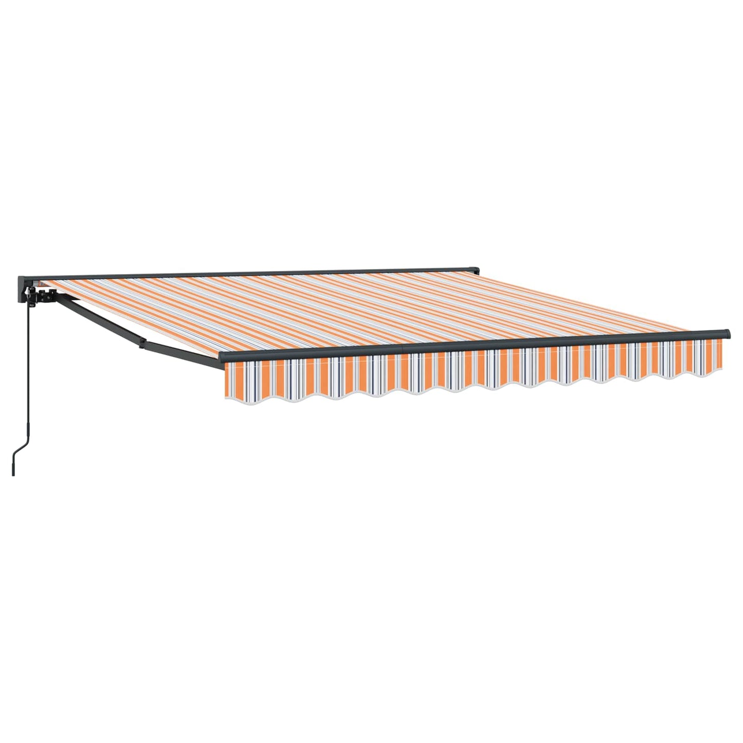 Tenda Retrattile Blu e Arancione 300 x 250 cm