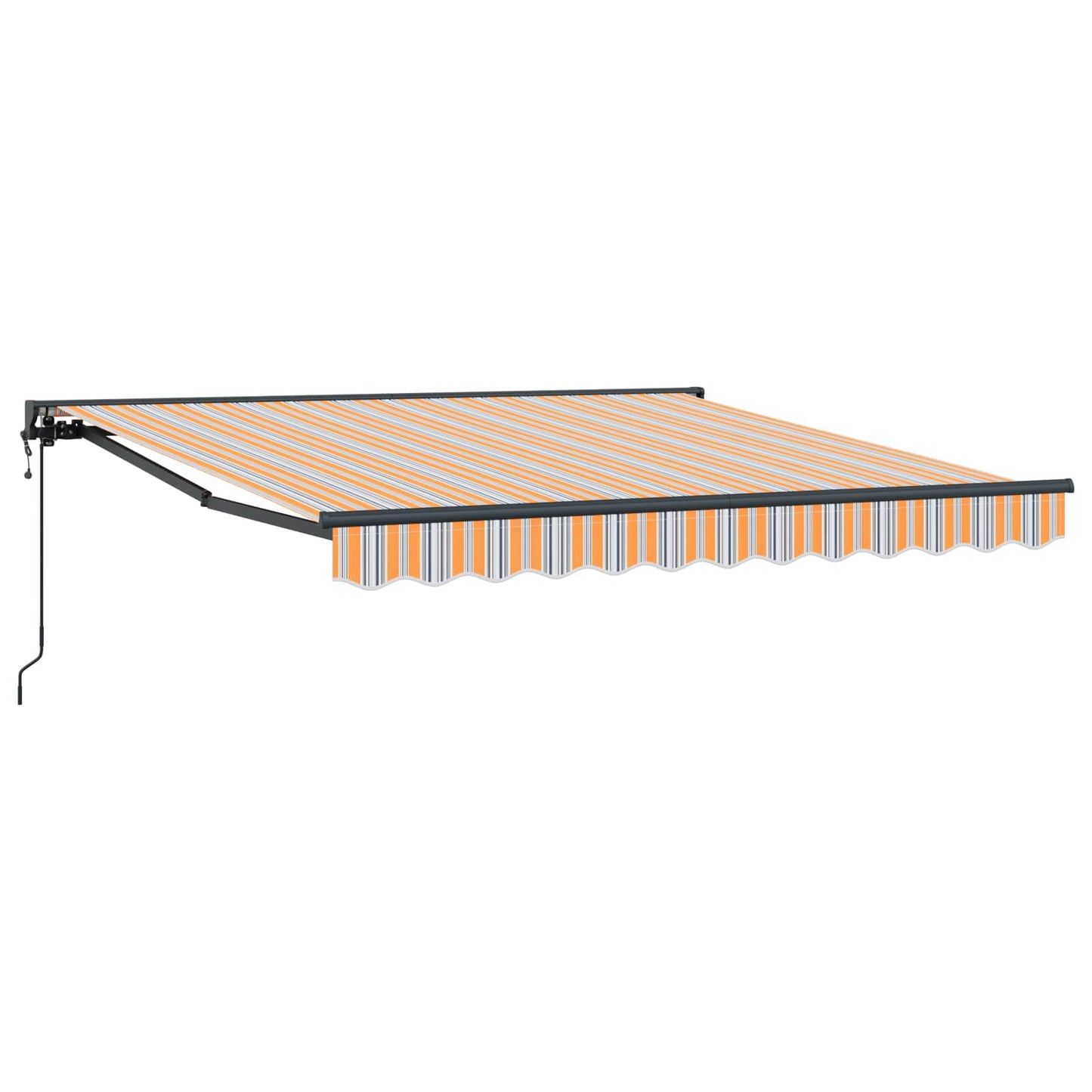 Tenda Retrattile Blu e Arancione 300 x 250 cm