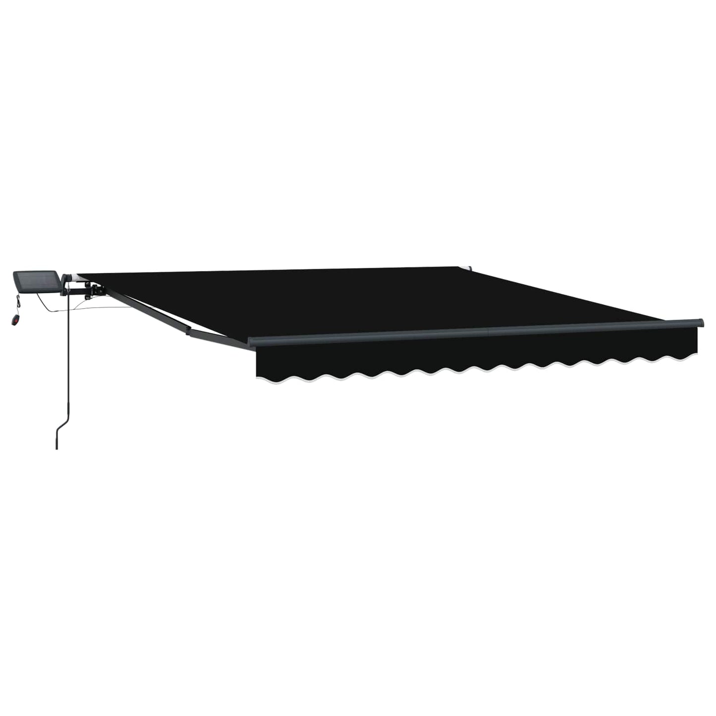 Tenda Retrattile Nero 300 x 250 cm Tessuto