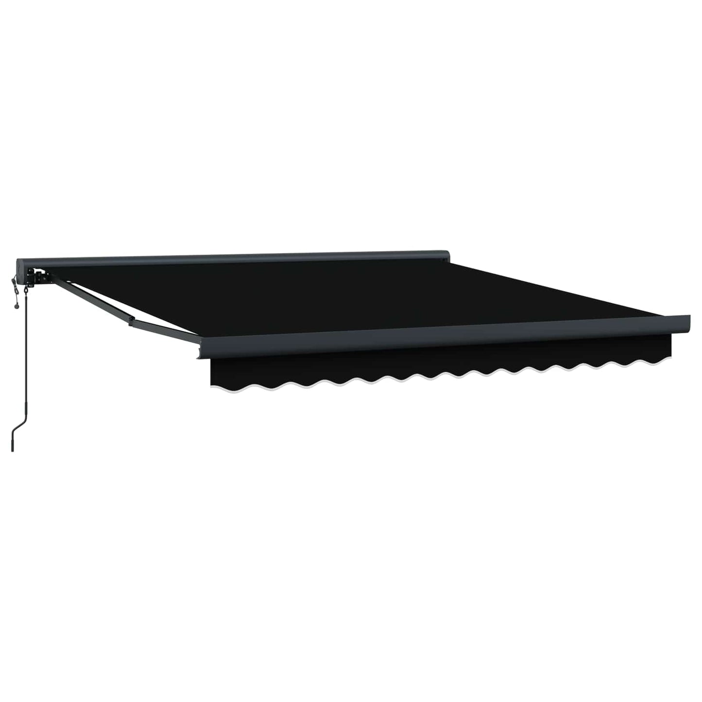 Tenda da Sole Nero 300 x 250 x 165 cm Poliestere e Alluminio
