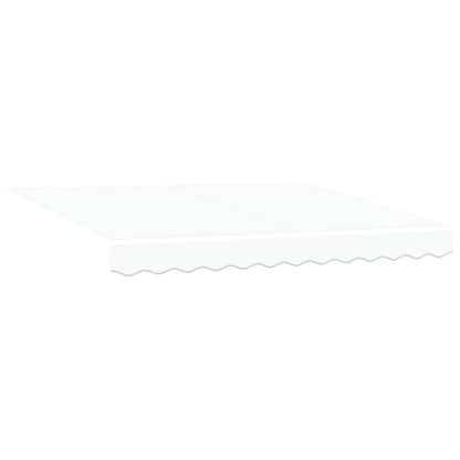 Tenda Retrattile Bianco 300 x 250 cm Poliestere e Metallo