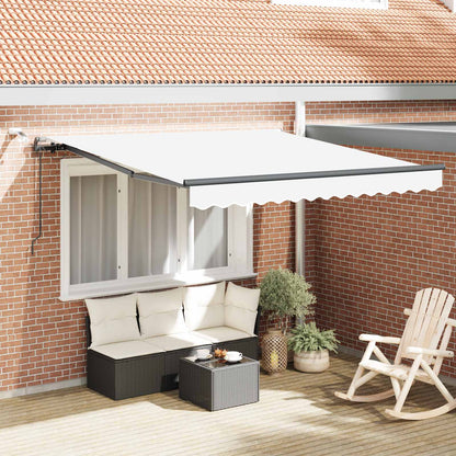 Tessuto per Tenda con Bianco 300 x 250 cm Poliestere