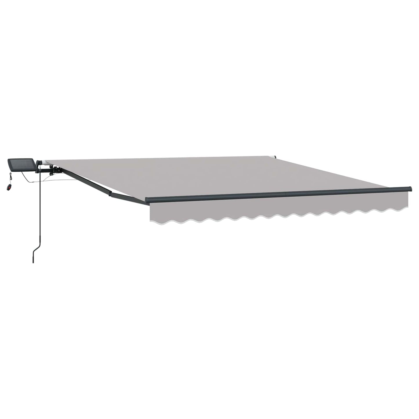 Tenda Retrattile Grigio chiaro 300 x 250 cm Tessuto