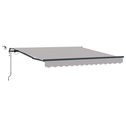 Tessuto per Tenda con Grigio chiaro 300 x 250 cm Poliestere