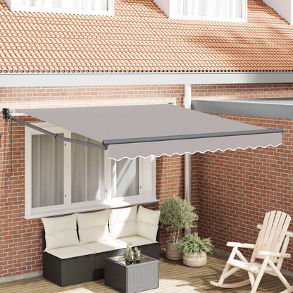 Tenda da Sole Grigio chiaro 300 x 250 x 165 cm Poliestere