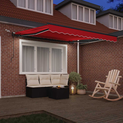 Tessuto per Tenda con Rosso 300 x 250 cm Poliestere