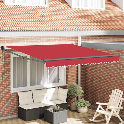 Tenda da Sole Rosso 300 x 250 x 165 cm Poliestere