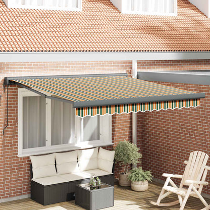 Tenda da Sole Verde e Giallo 300 x 250 x 165 cm