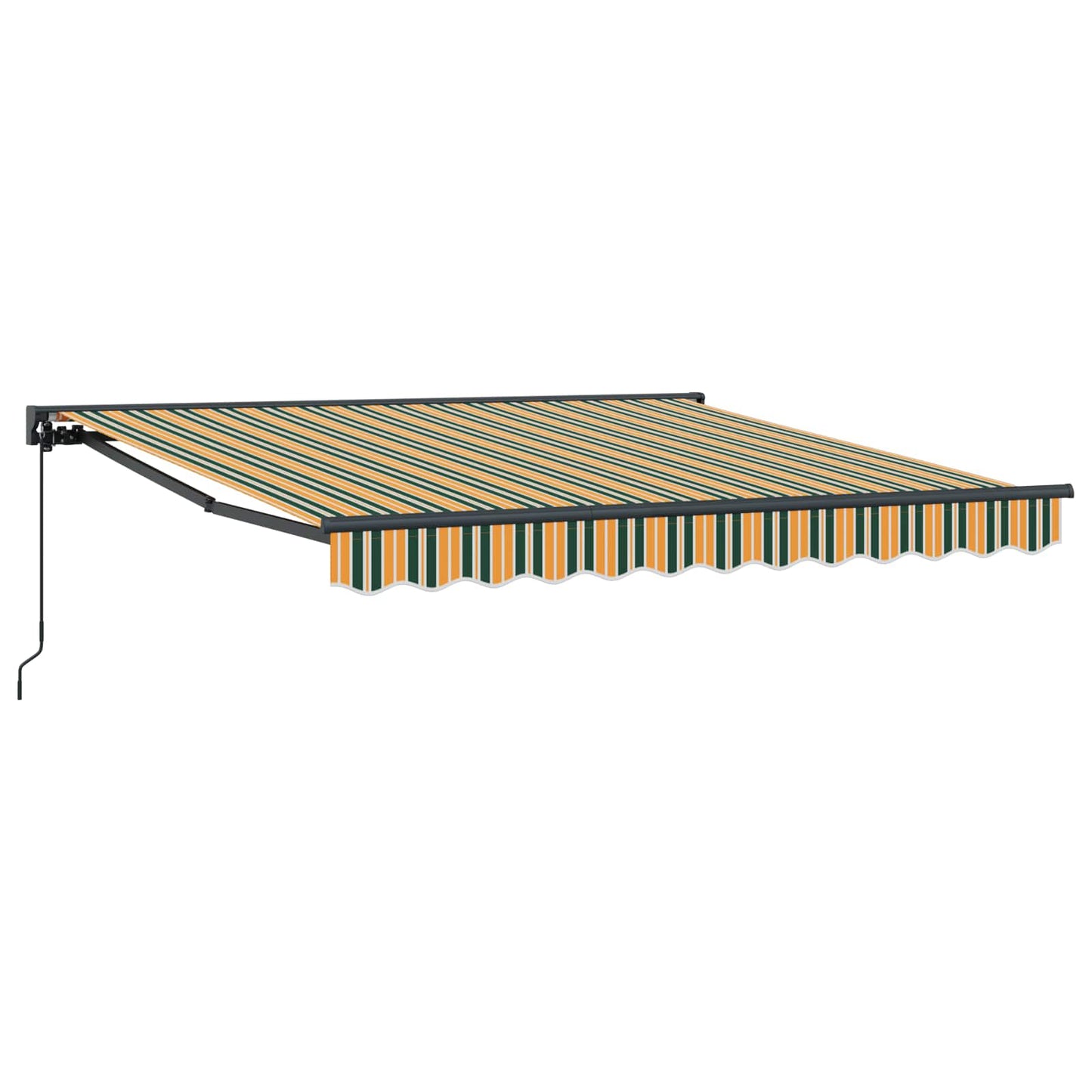 Tenda Retrattile Verde e giallo 300 x 250 cm