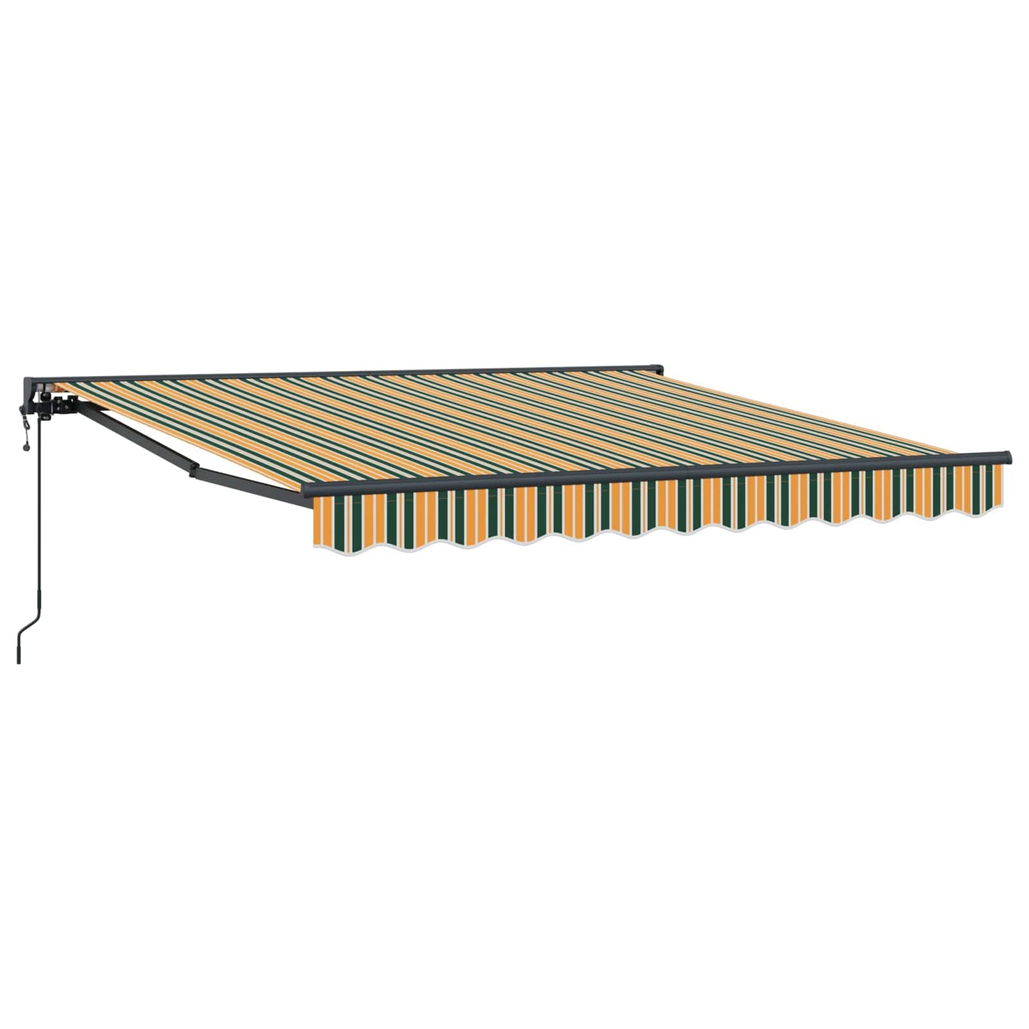 Tenda Retrattile Verde e giallo 300 x 250 cm
