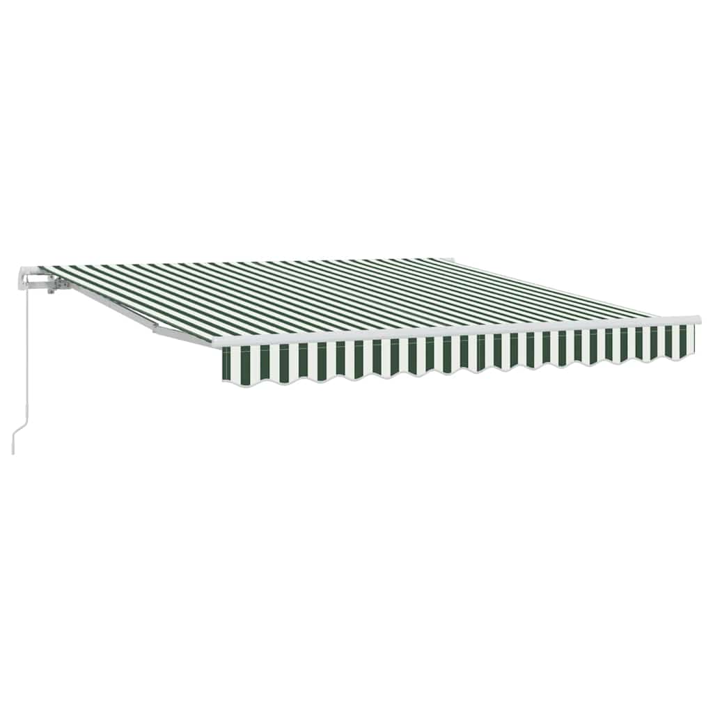 Tenda da Sole Verde e Bianco 300 x 250 x 165 cm Poliestere