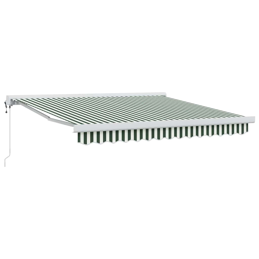 Tenda da Sole Verde e Bianco 300 x 250 x 165 cm