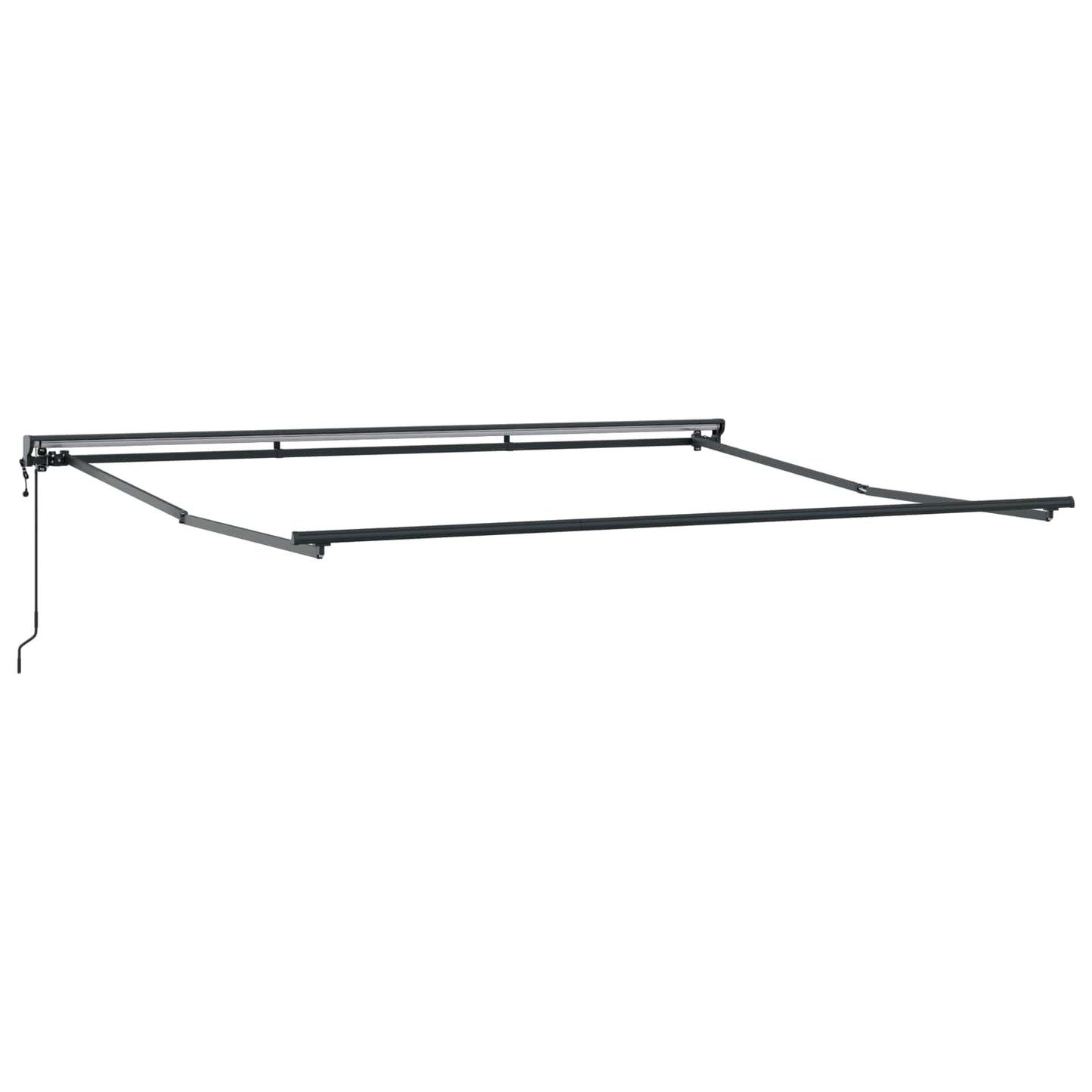 Tessuto per Tenda arancione e marrone 350 x 250 cm Poliestere