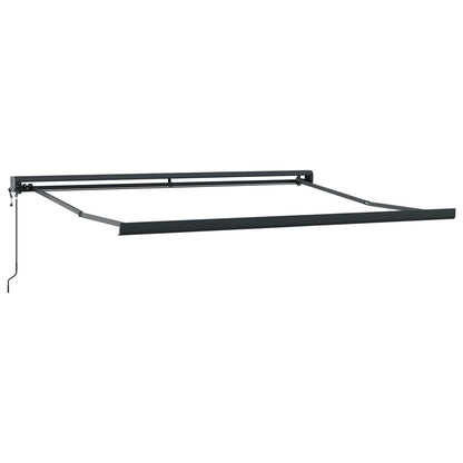 Tenda da Sole Rosso e Nero 350 x 250 x 165 cm