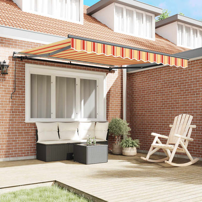 Tenda Retrattile Giallo e Arancione 350 x 250 cm