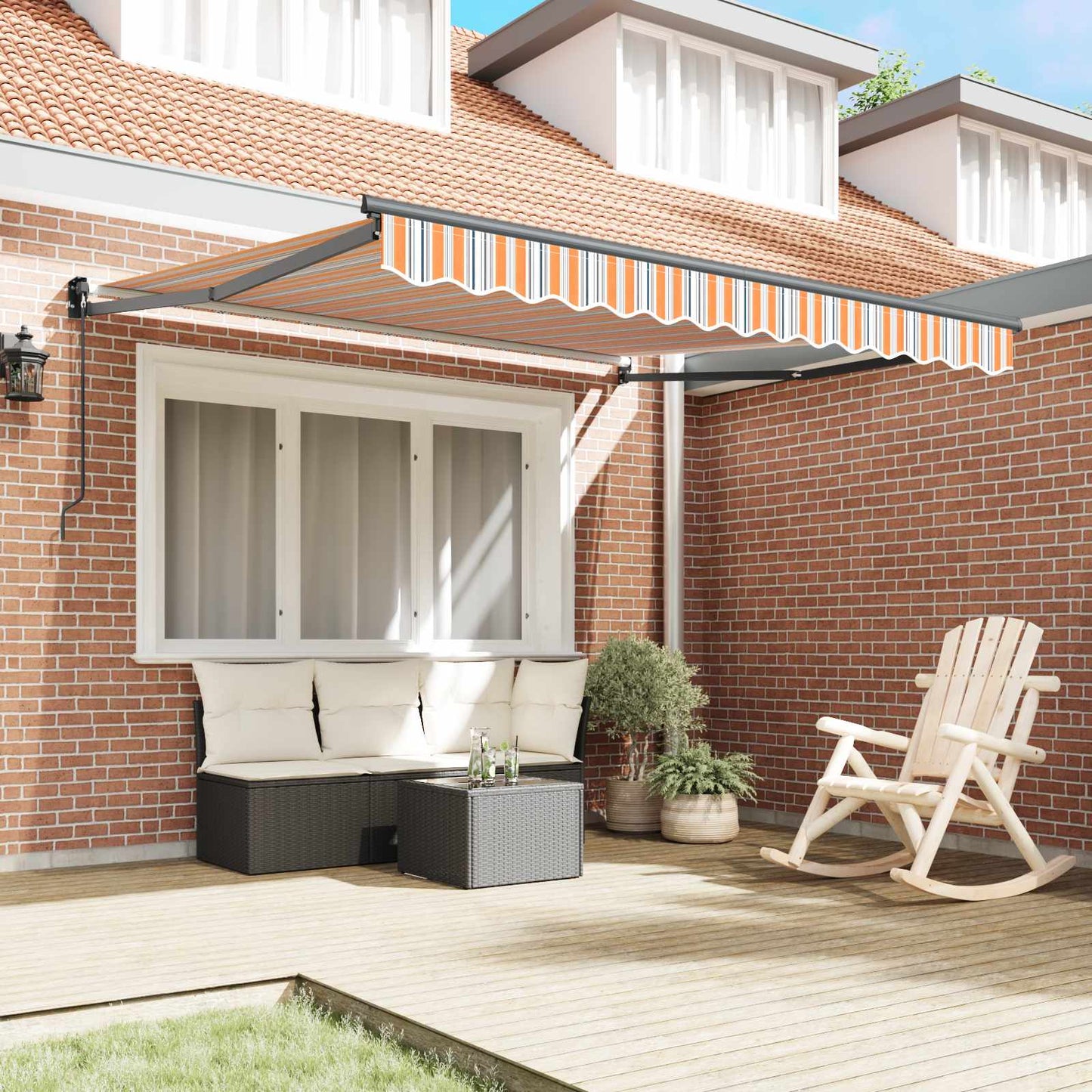 Tenda Retrattile Multicolore 350 x 250 cm