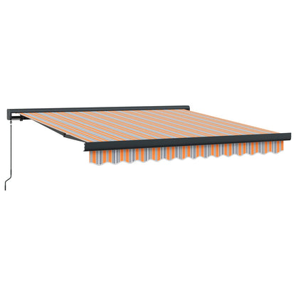 Tenda Retrattile Multicolore 350 x 250 cm Tessuto e Metallo