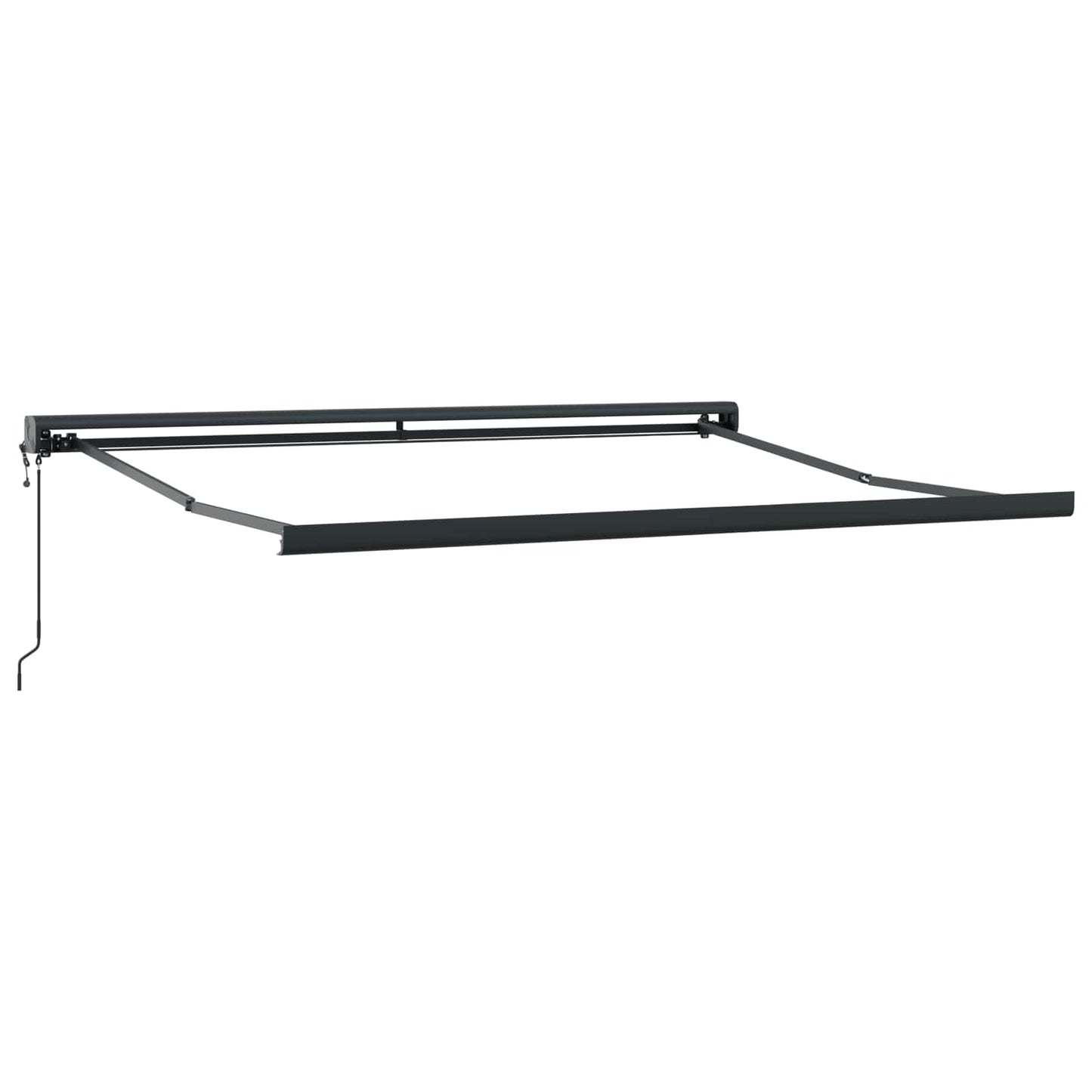 Tenda da Sole Multicolore 350 x 250 cm Poliestere e Alluminio