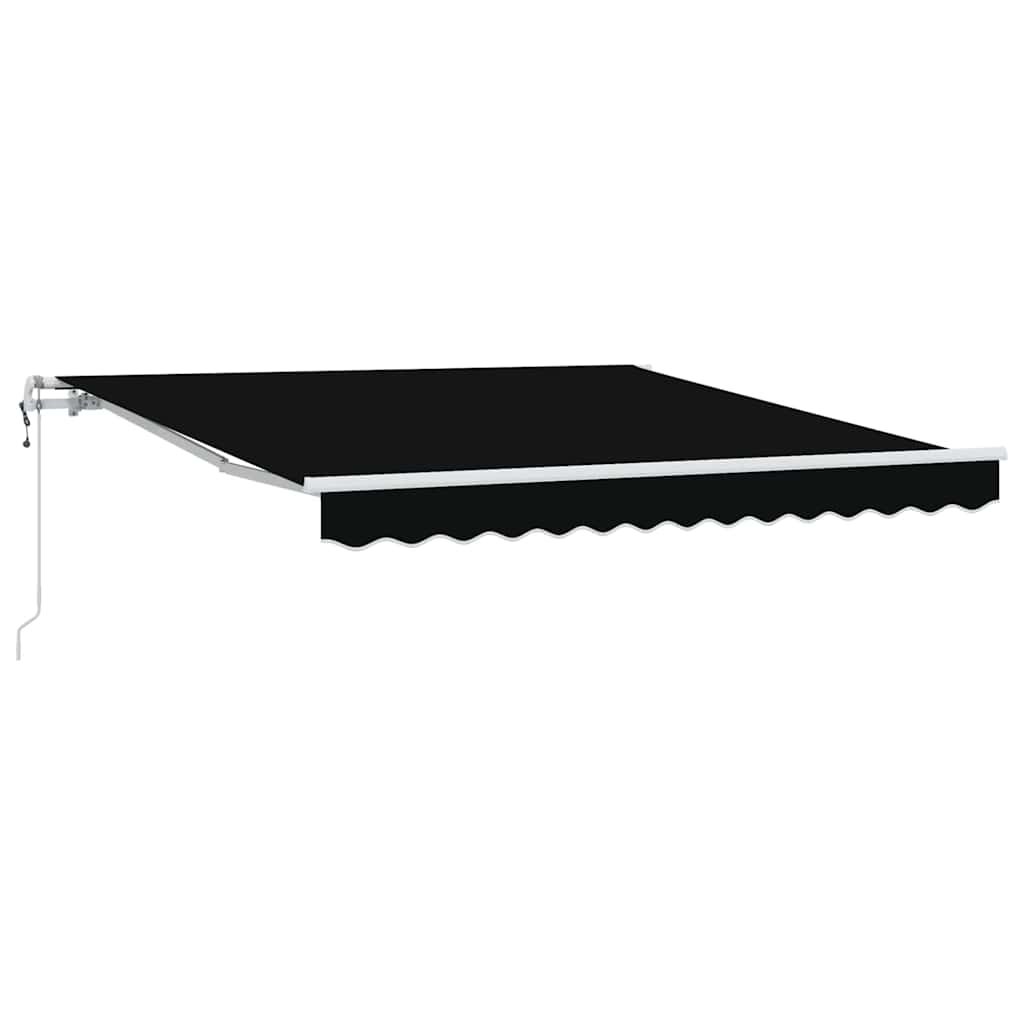 Tettuccio Elettrico Retrattile Nero 350 x 250 cm