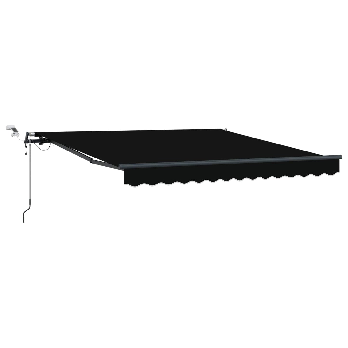 Tessuto per Tenda con Nero 350 x 250 cm Poliestere