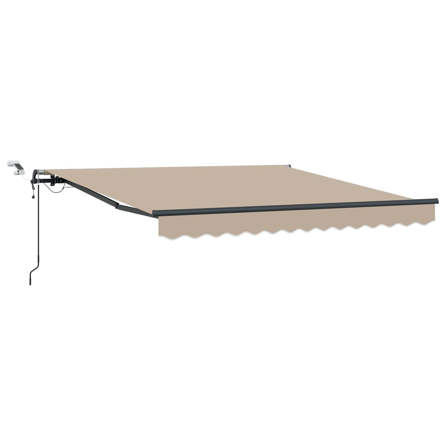 Tessuto per Tenda con Beige 350 x 250 cm Poliestere
