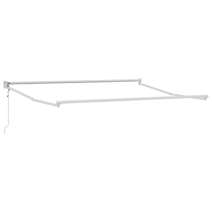 Tenda Retrattile Beige 350 x 250 cm Poliestere e Alluminio