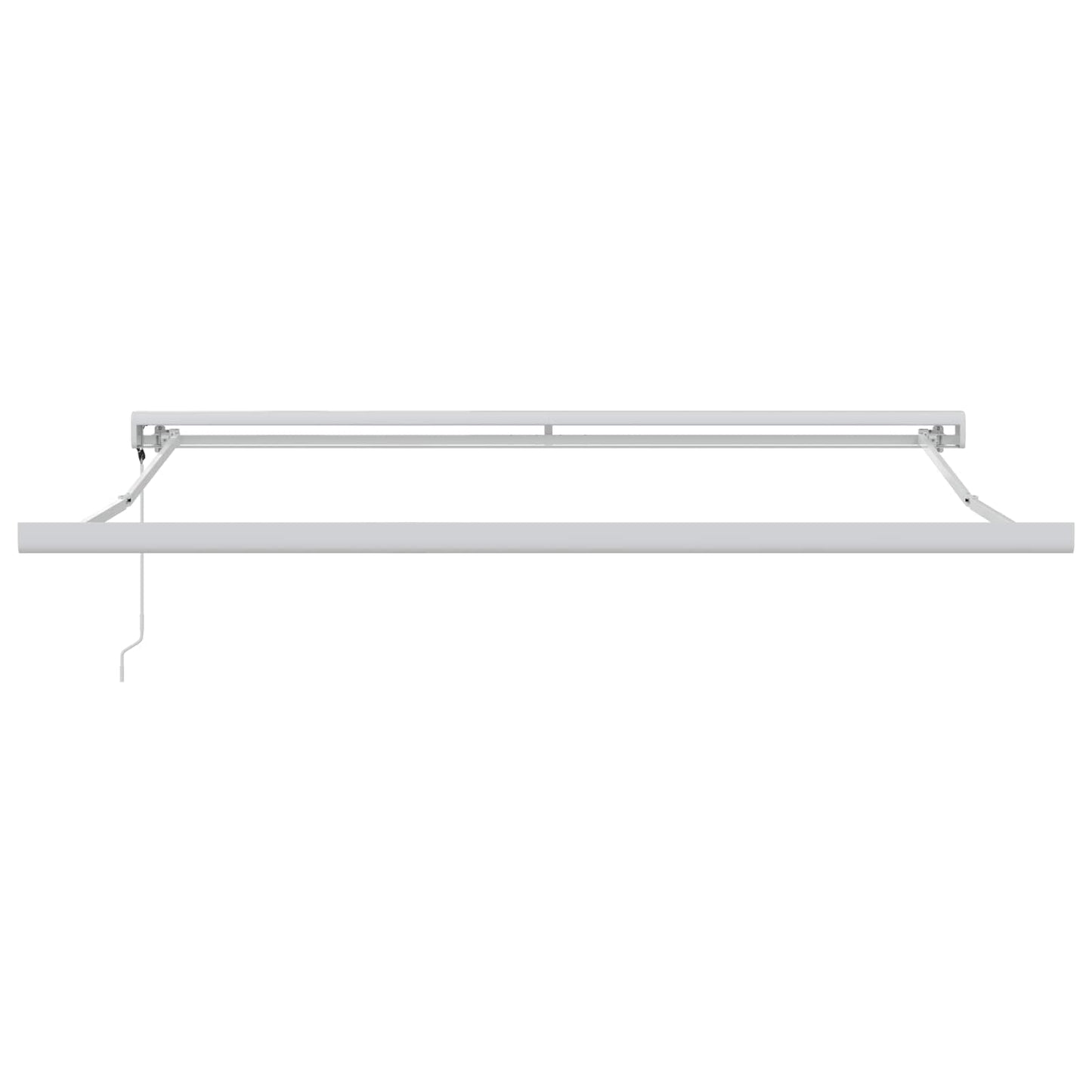 Tenda da Sole Beige 350 x 250 x 165 cm Poliestere e Alluminio