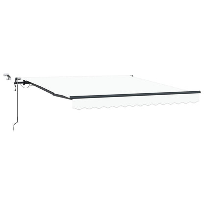 Tessuto per Tenda con Bianco 350 x 250 cm Poliestere