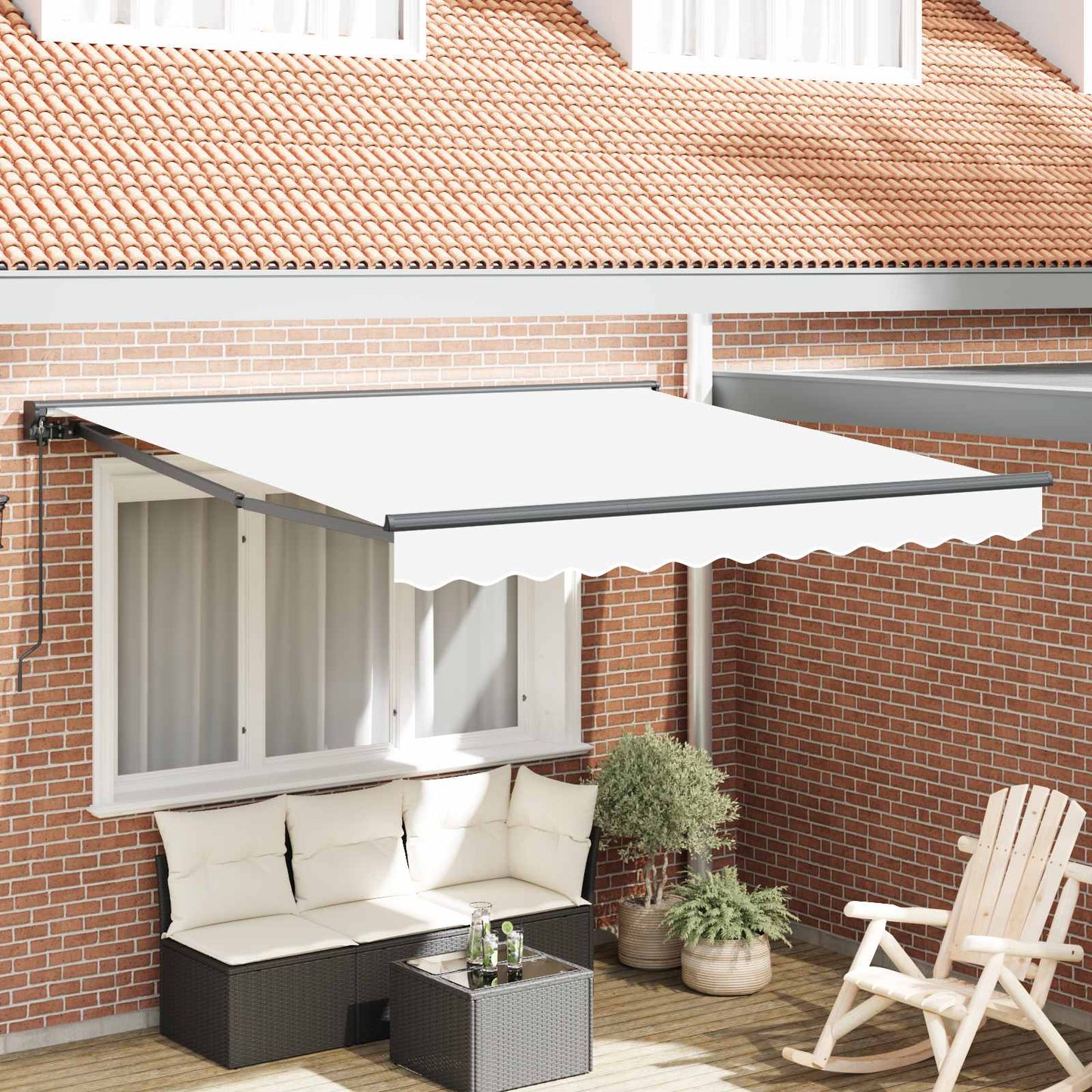 Struttura della tenda Bianco 350 x 250 cm