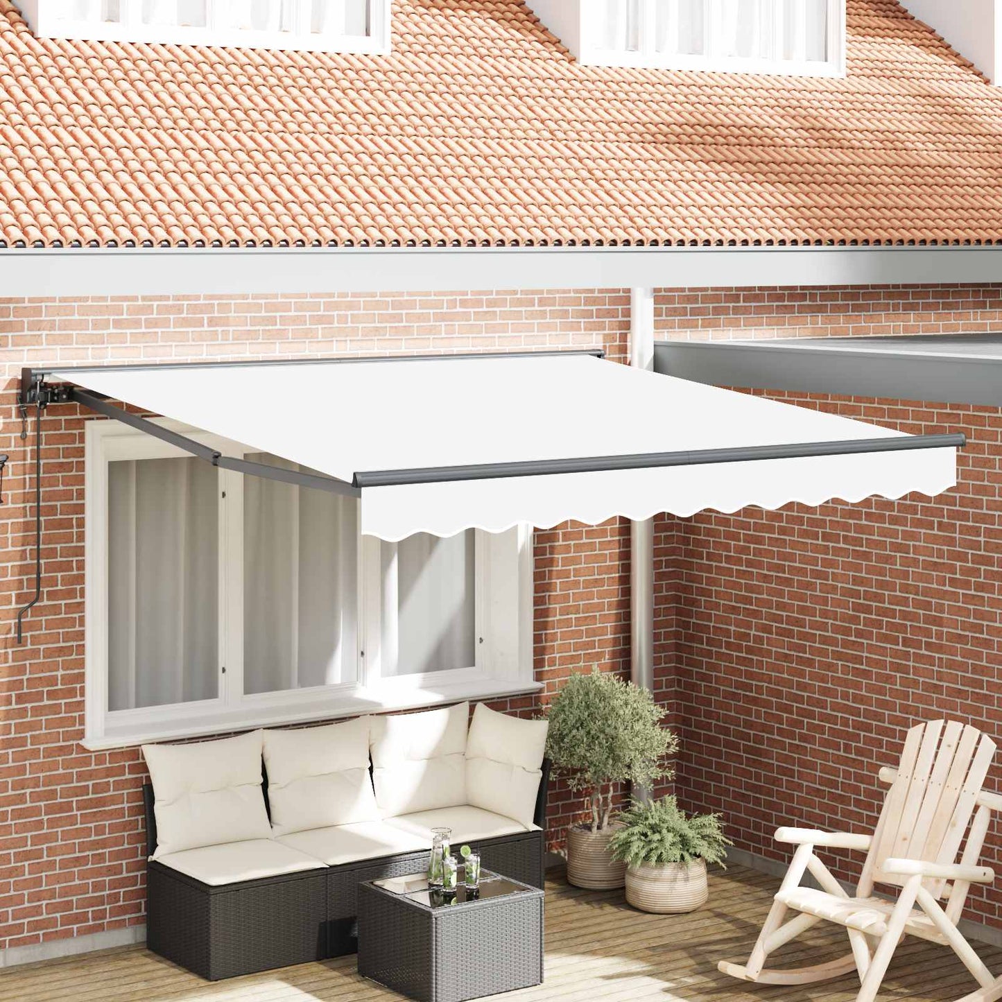 Struttura della tenda Bianco 350 x 250 cm