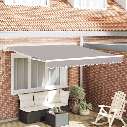 Tenda Retrattile Grigio chiaro 350 x 250 cm