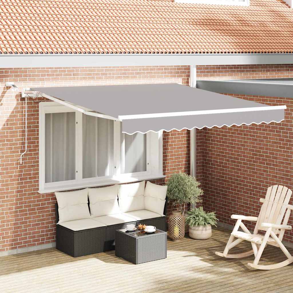 Tenda Retrattile Grigio chiaro 350 x 250 cm
