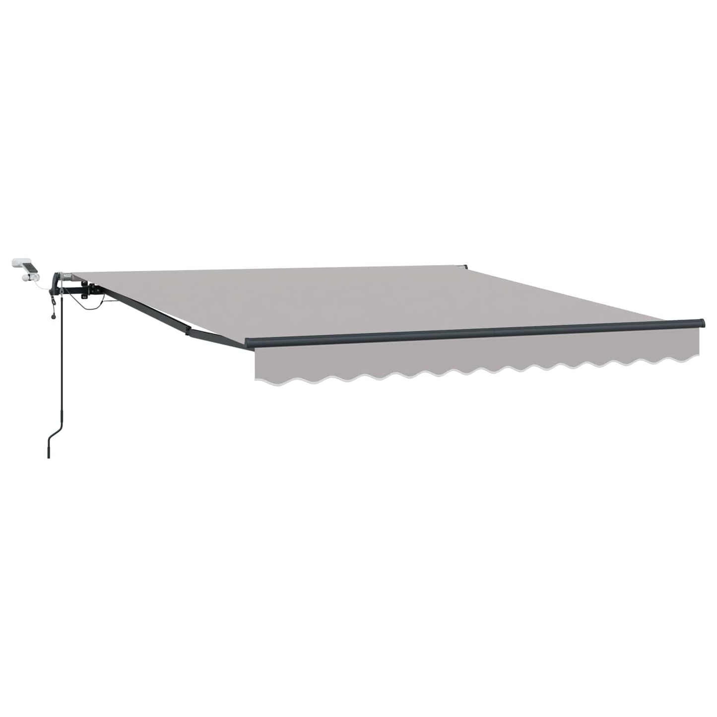 Tessuto per Tenda con Grigio chiaro 350 x 250 cm Poliestere