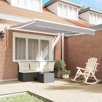 Tenda Retrattile Grigio chiaro 350 x 250 cm
