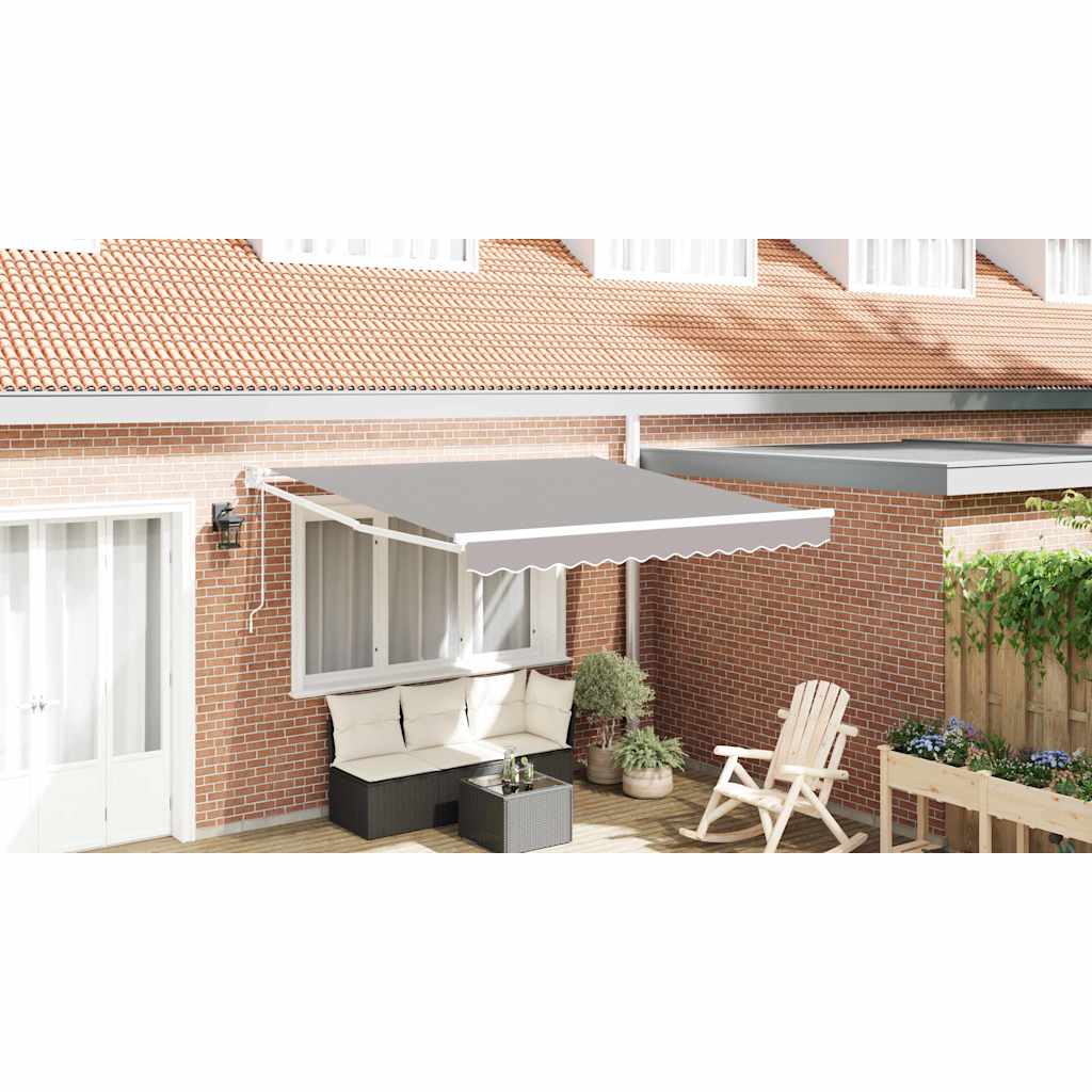 Tenda Retrattile Grigio chiaro 350 x 250 cm