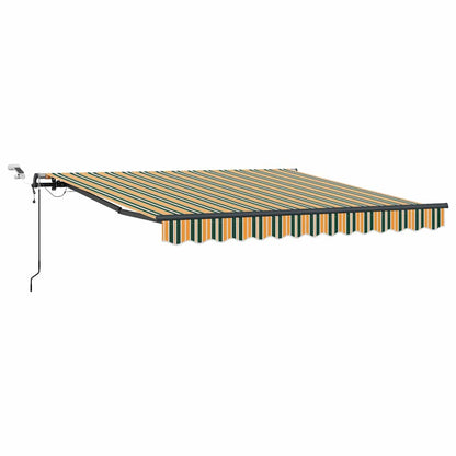 Tessuto per Tenda con Verde e giallo 350 x 250 cm Poliestere