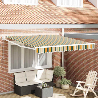 Tenda retrattile manuale Verde 350 x 250 cm