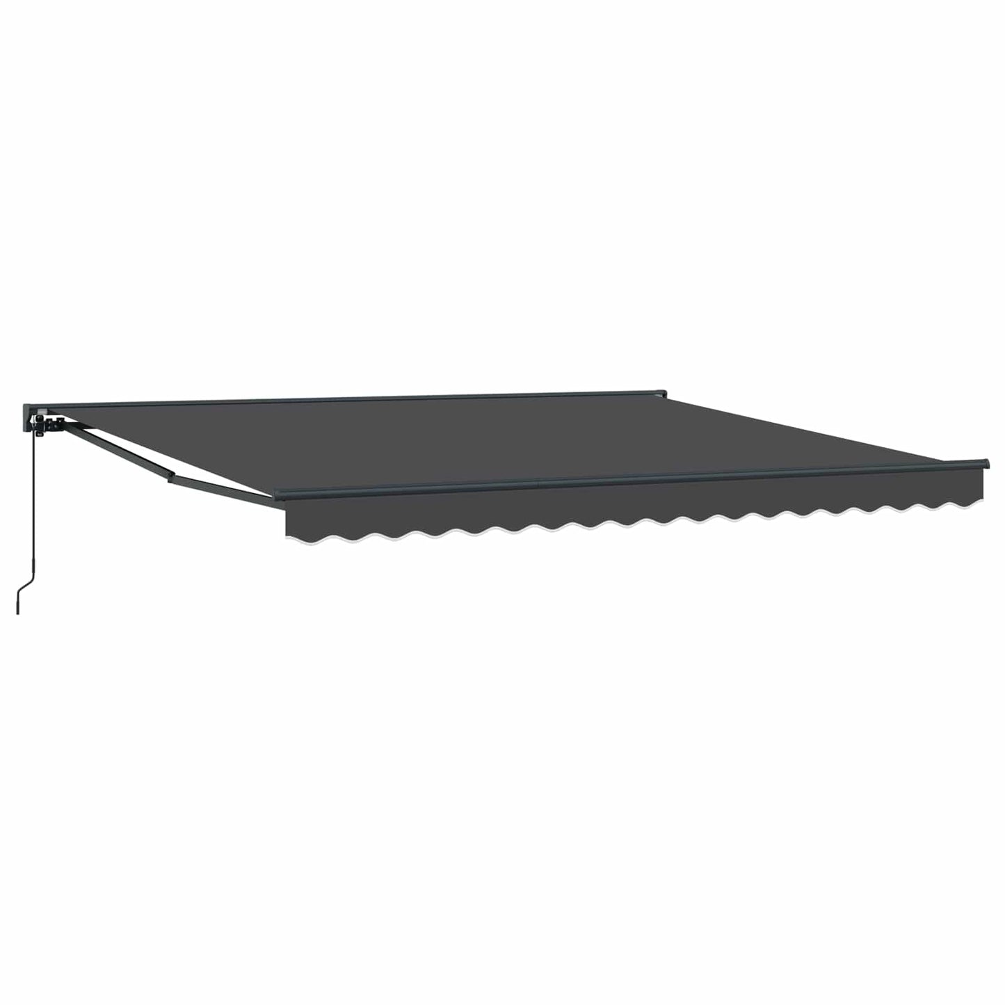 Tenda Retrattile Antracite 400 ÃƒÆ’Ã¢â‚¬â€ 300 cm Alluminio e Tessuto