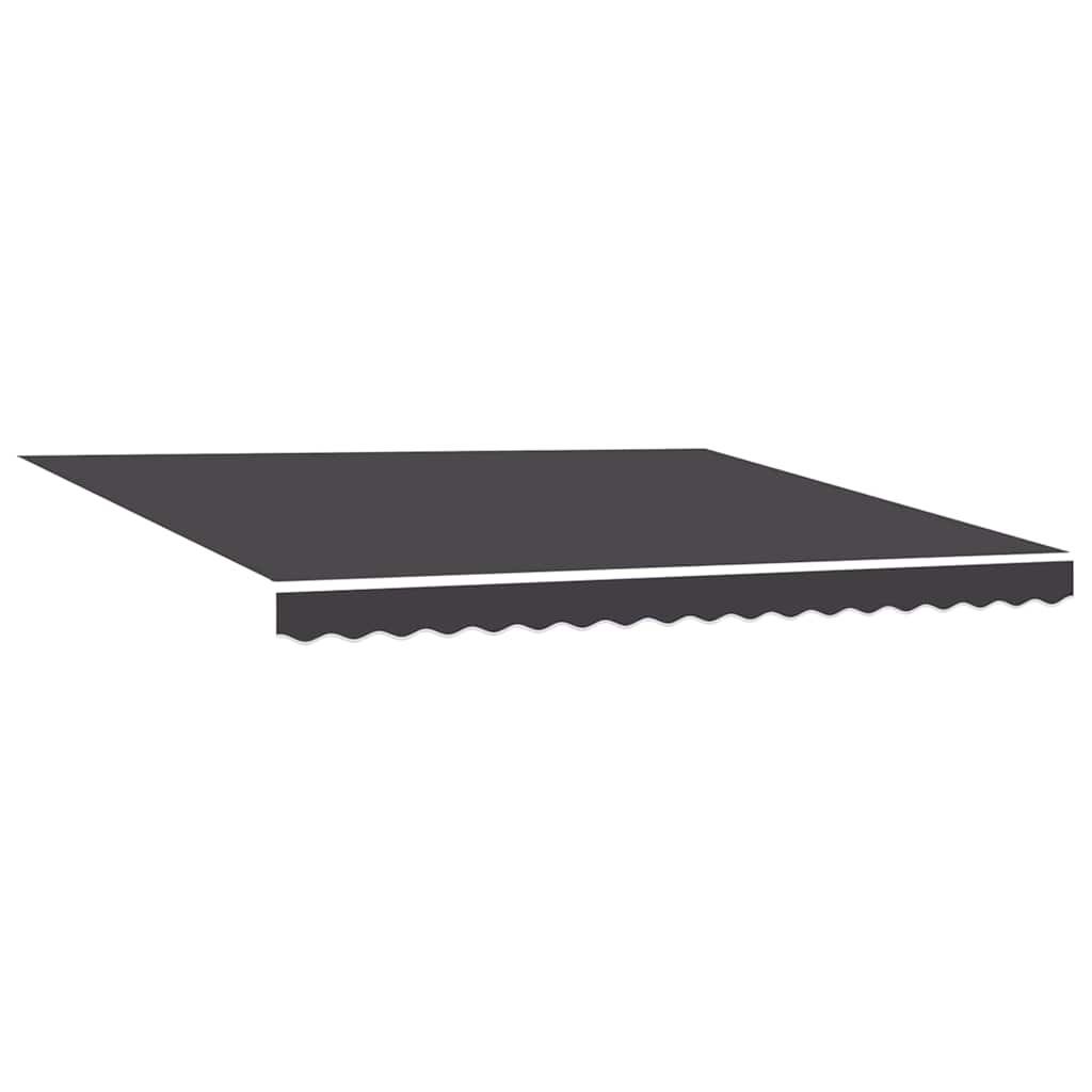 Tenda Retrattile Antracite 400 ÃƒÆ’Ã¢â‚¬â€ 300 cm Poliestere e Alluminio