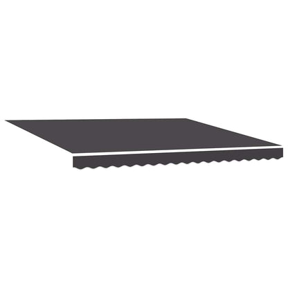 Tenda Retrattile Antracite 400 ÃƒÆ’Ã¢â‚¬â€ 300 cm Poliestere e Alluminio