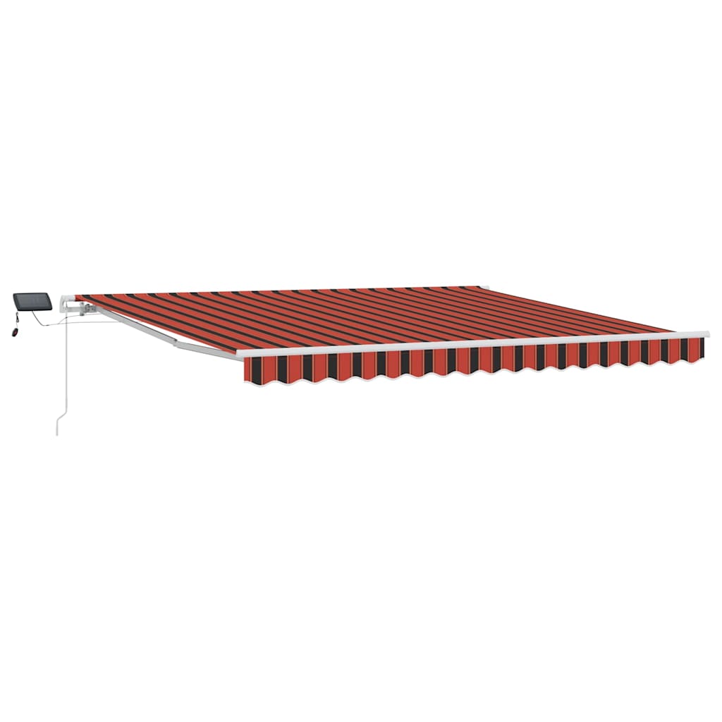 Tenda Retrattile Arancione e Marrone 400 Ã— 300 cm
